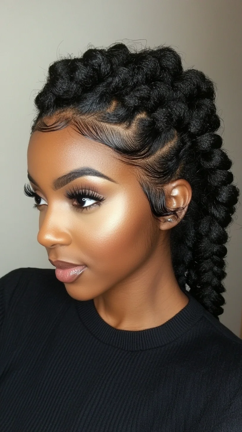 Bold and Beautiful: Elevate Your Look with Stunning Braided Bantu Knots