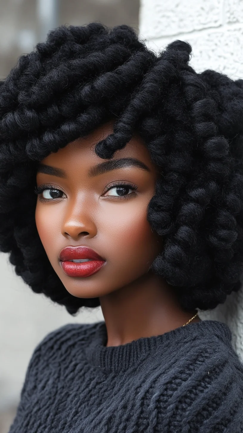 Bold and Beautiful: Embrace the Glamour of Defined Curls