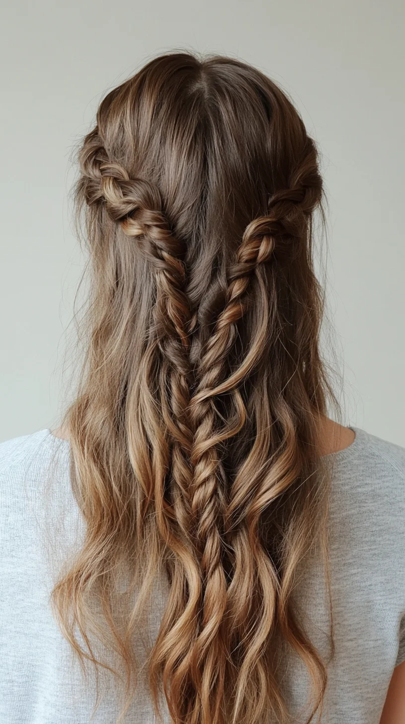 Effortless Boho Braids: Perfect for a Relaxed, Chic Look