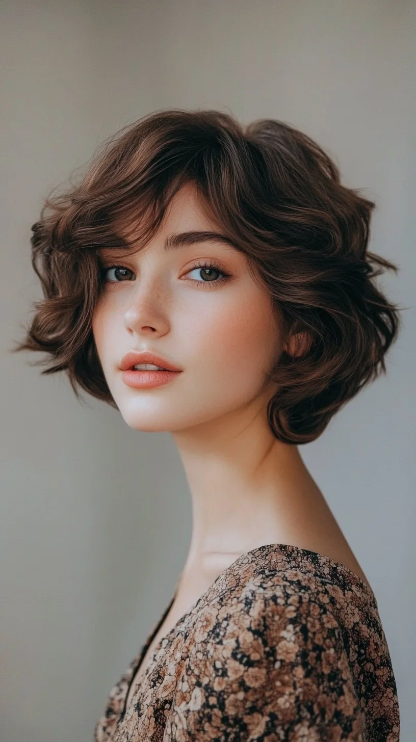 Effortless Elegance: Embrace the Chic, Textured Bob Hairstyle