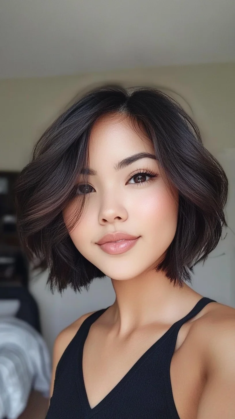 Effortless Elegance: The Chic Textured Bob for Modern Styles