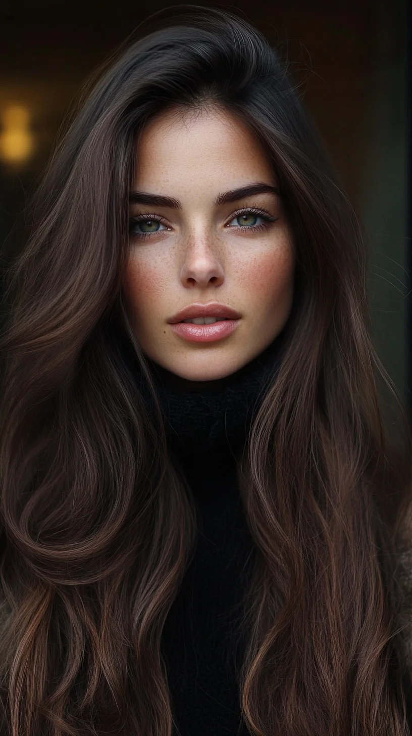 Effortless Elegance: The Luscious Long Wavy Hairstyle