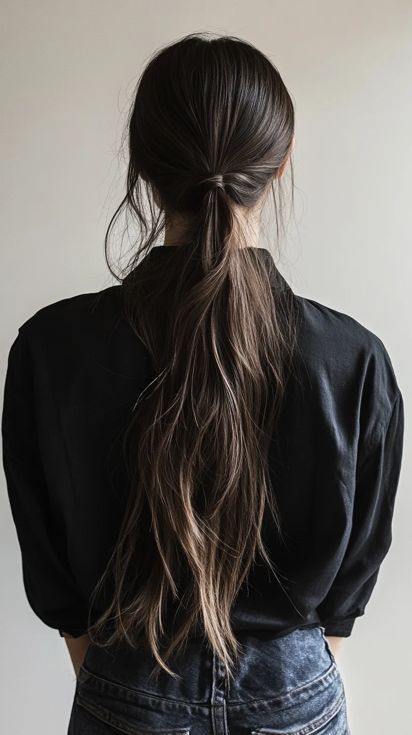 Effortless Elegance: The Perfect Low Ponytail for Any Occasion