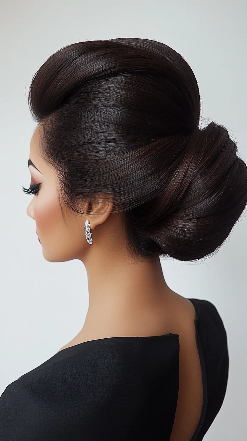 Effortless Elegance: The Timeless Chignon with Modern Volume