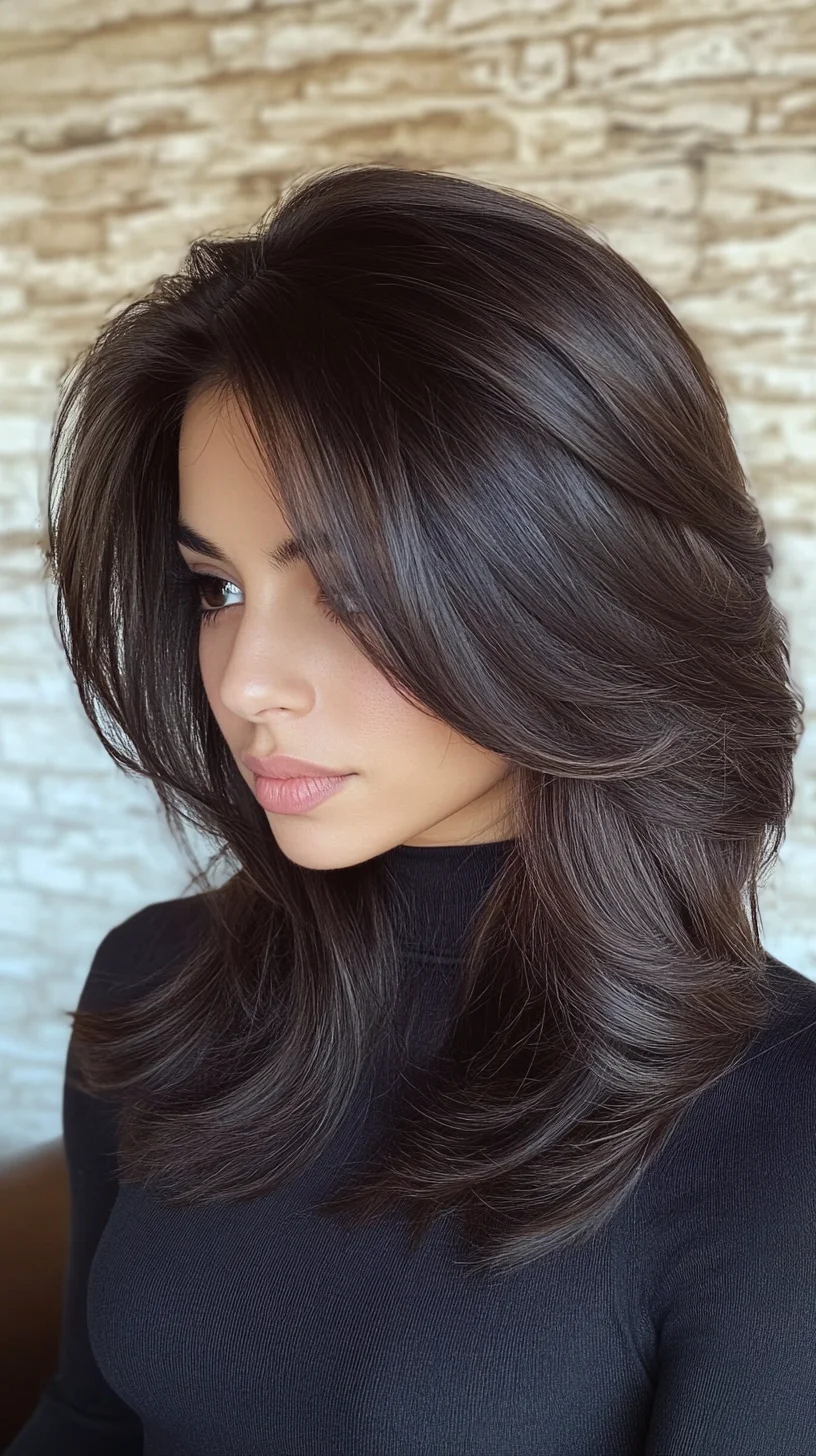 Effortless Volume: The Luxe Long Layered Hairstyle