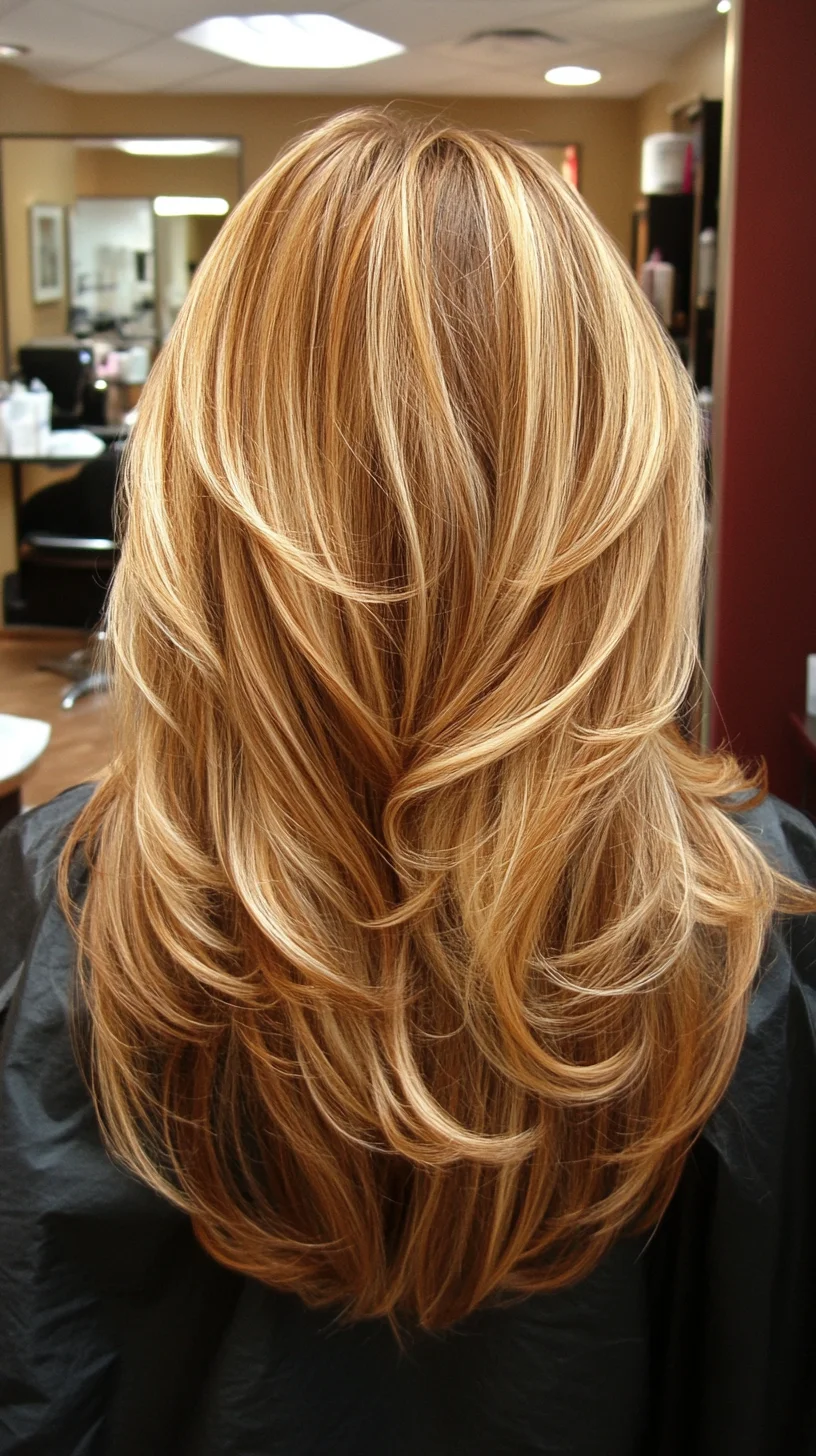 Effortless Waves: The Luscious Layered Look for Stunning Volume