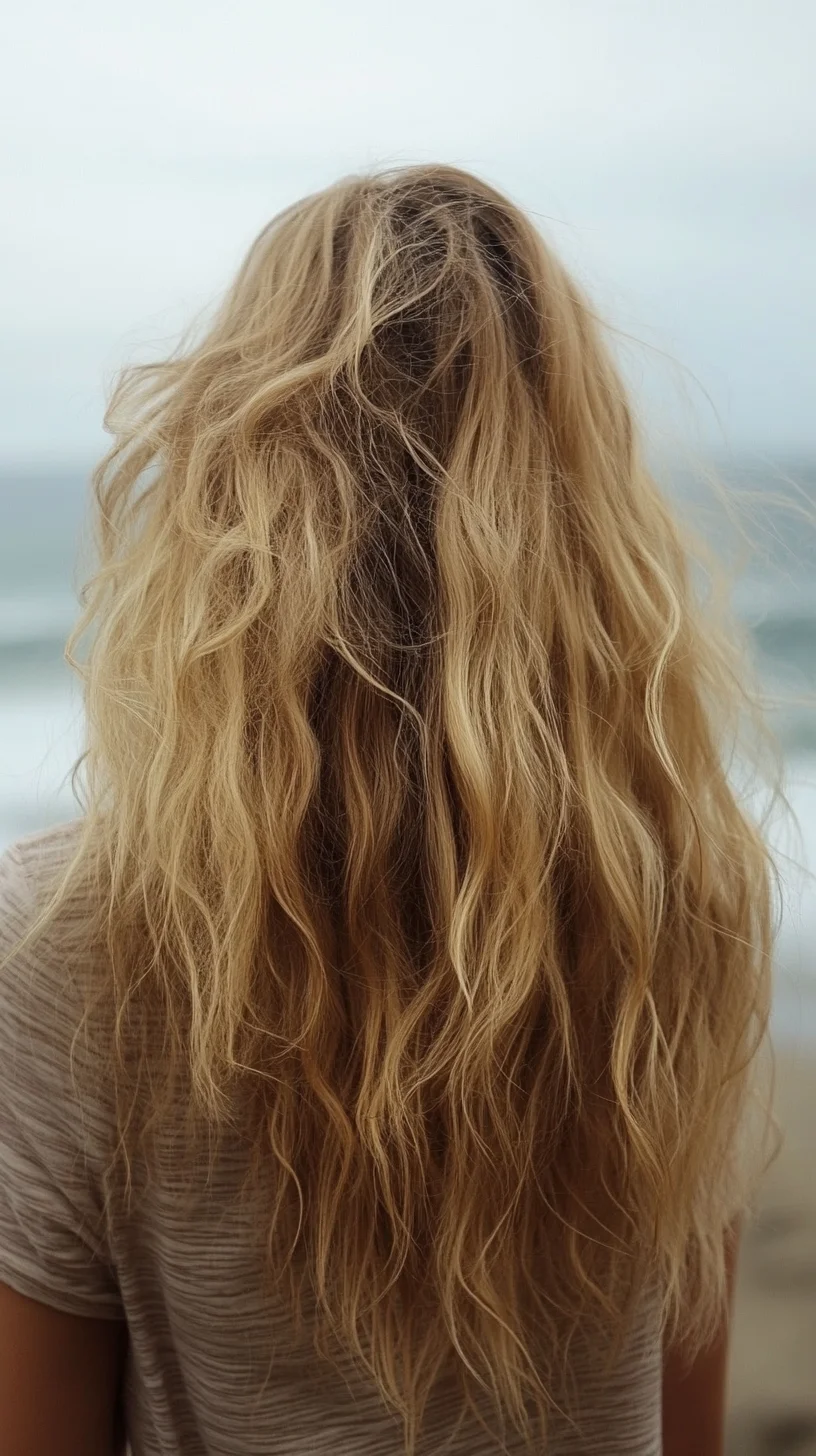 Effortlessly Chic Beach Waves: Embrace the Texture and Volume