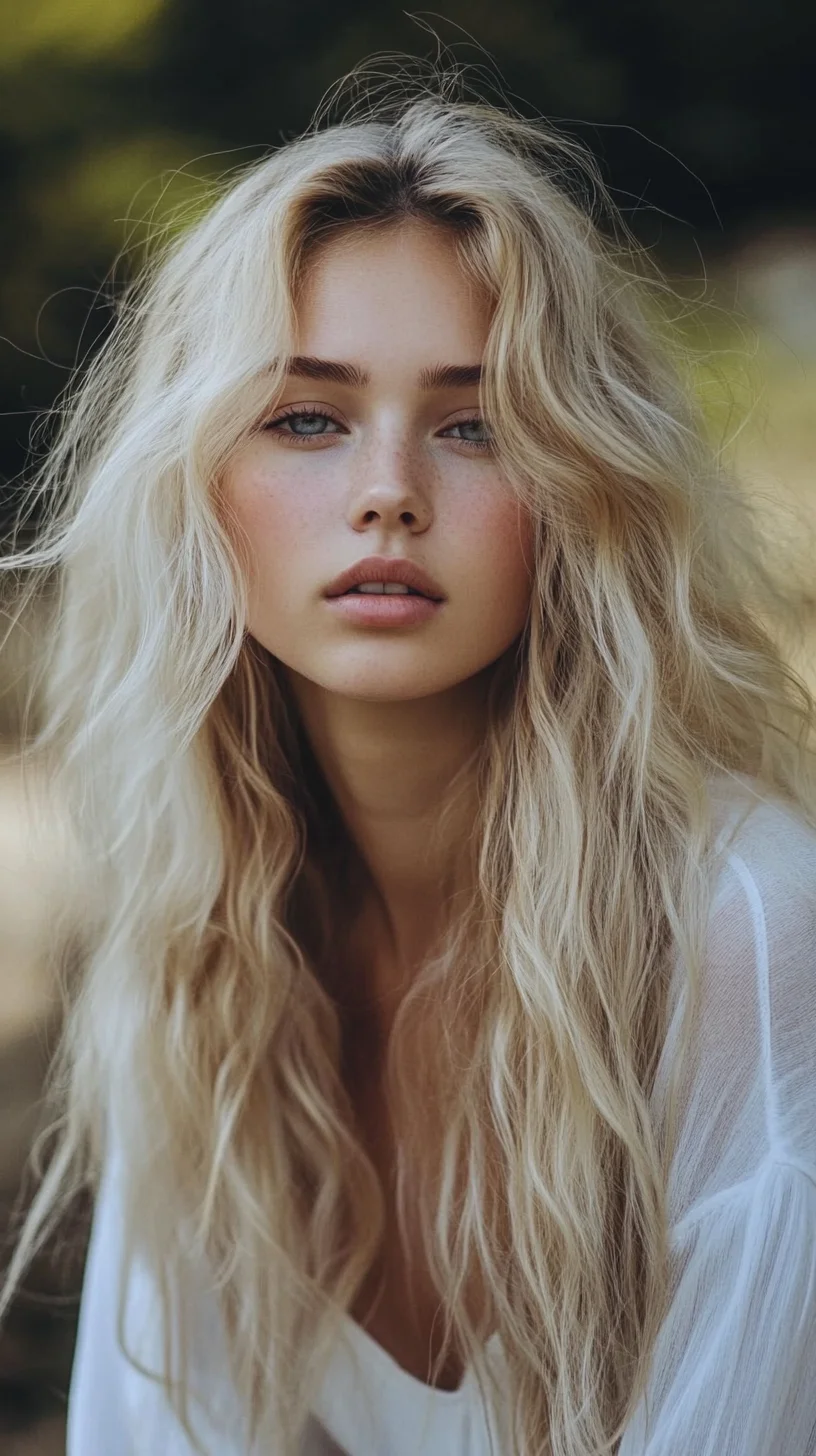 Effortlessly Chic Beach Waves: The Ultimate Low-Maintenance Hairstyle