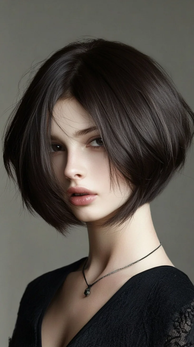 Effortlessly Chic Bob: The Perfect Blend of Elegance and Edginess