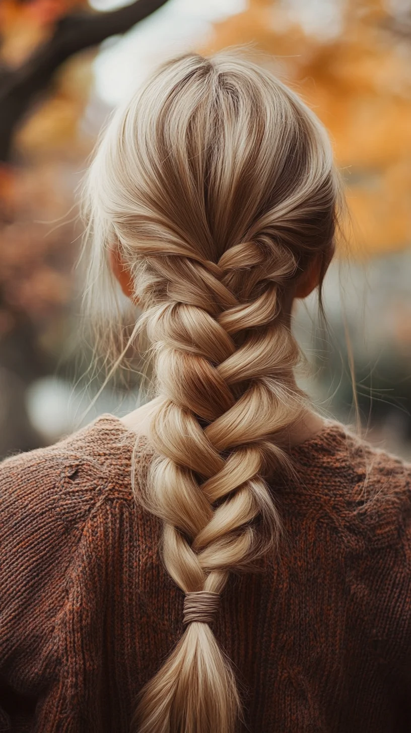 Effortlessly Chic Braided Ponytail: A Timeless Style for Any Occasion