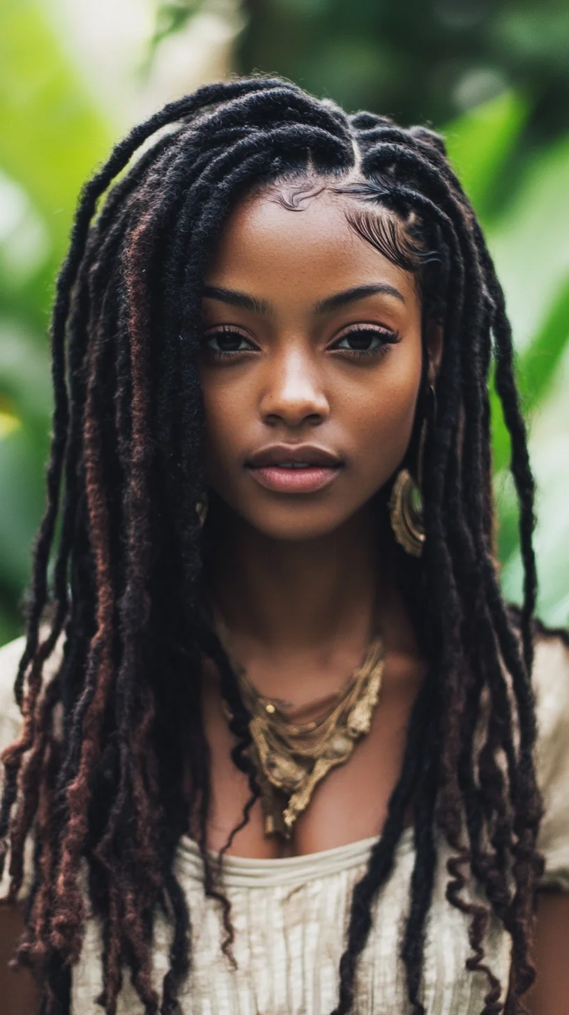 Effortlessly Chic: Embrace the Beauty of Long, Defined Locs