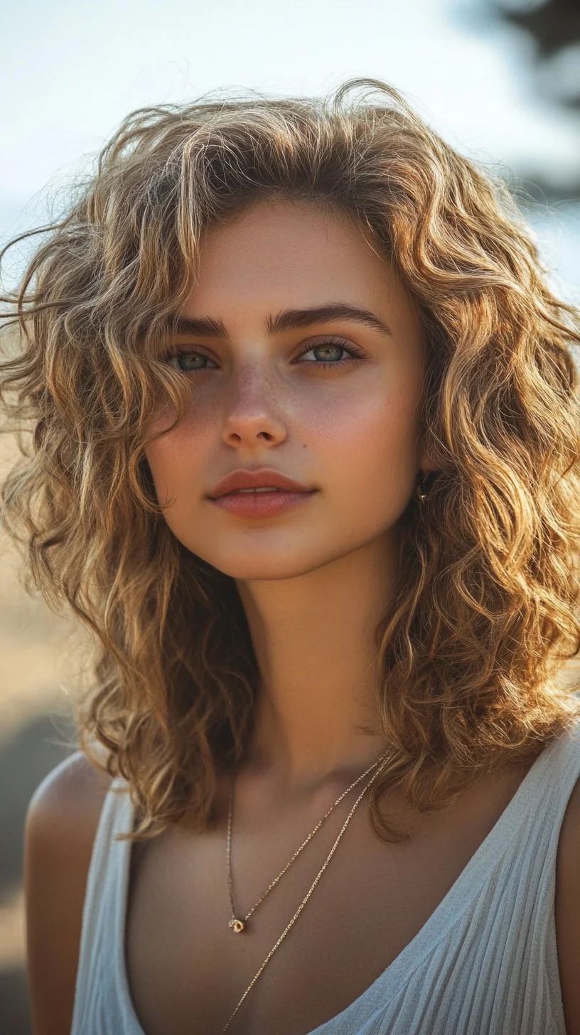 Effortlessly Chic: Embrace Your Natural Curls with a Modern Touch