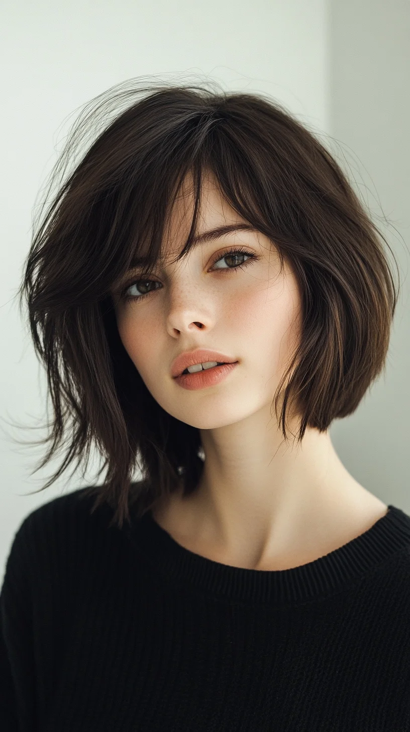 Effortlessly Chic Layered Bob: The Ultimate Versatile Hairstyle