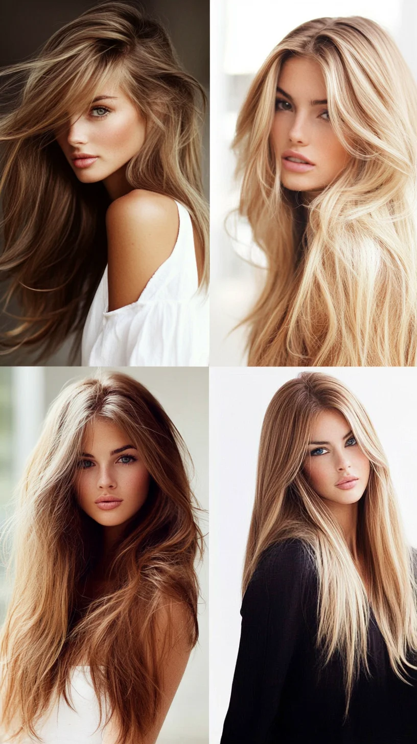 Effortlessly Chic: Mastering the Glamorous Long, Flowing Hairstyle