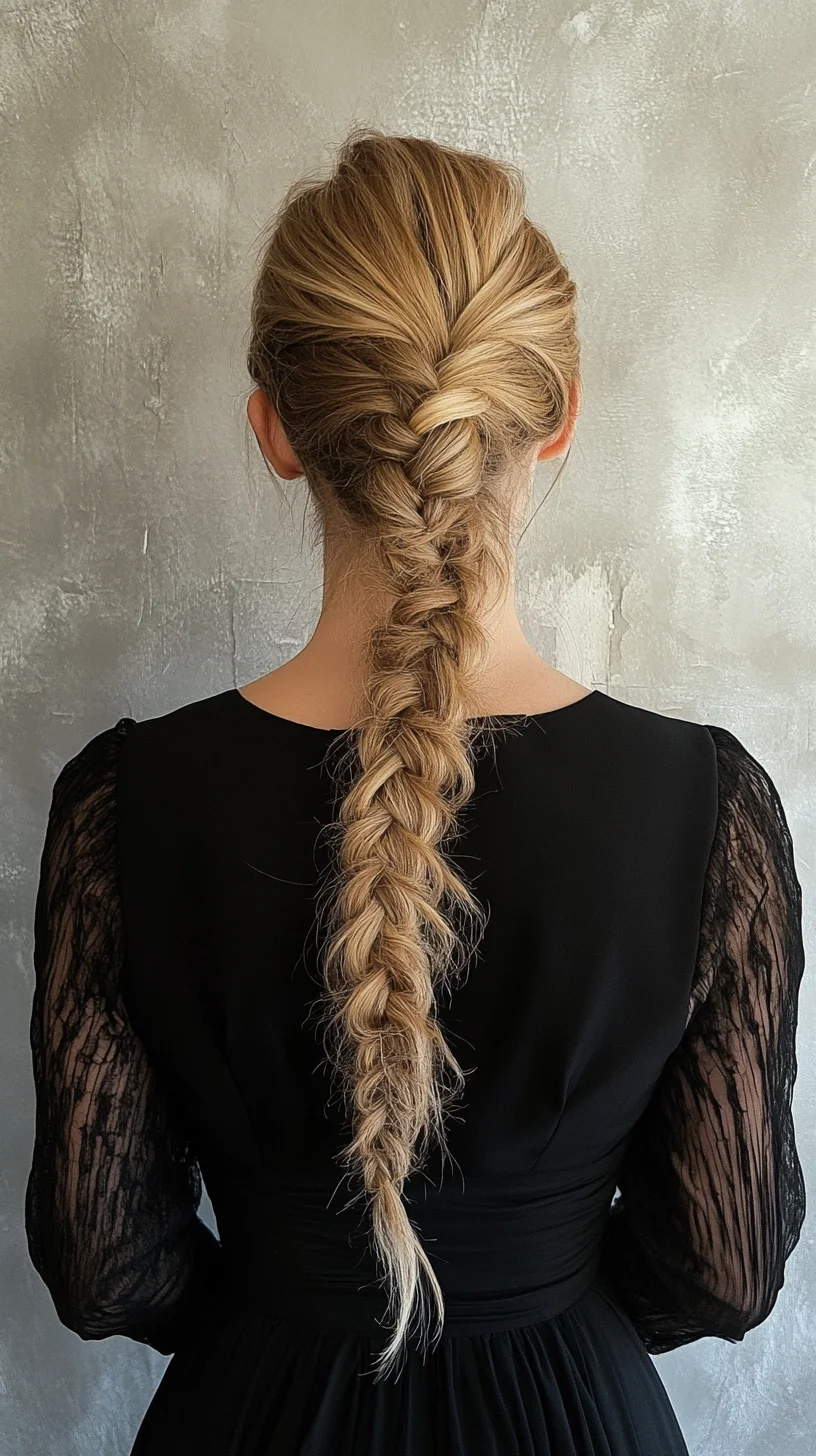 Effortlessly Chic: The Classic Braided Ponytail for Any Occasion