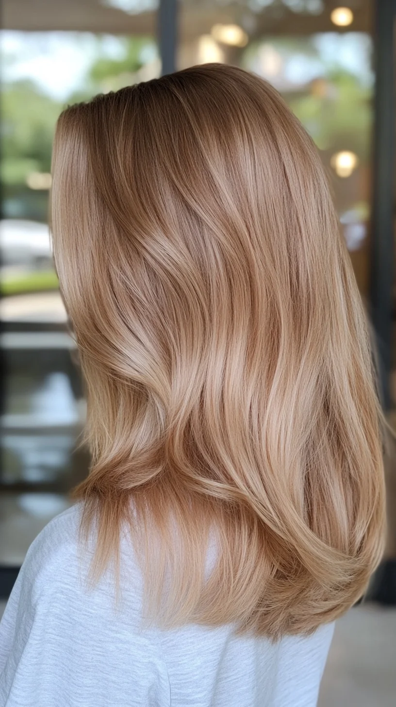 Effortlessly Chic: The Luxe Long Layered Waves for Ultimate Elegance