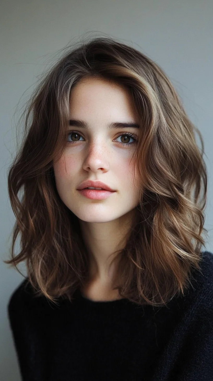 Effortlessly Chic: The Modern Beachy Wave Bob for a Lively Look