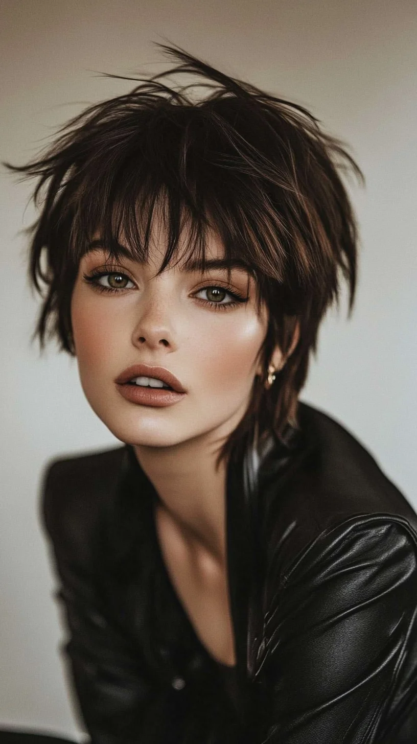 Effortlessly Chic: The Modern Shag Haircut for a Bold Statement