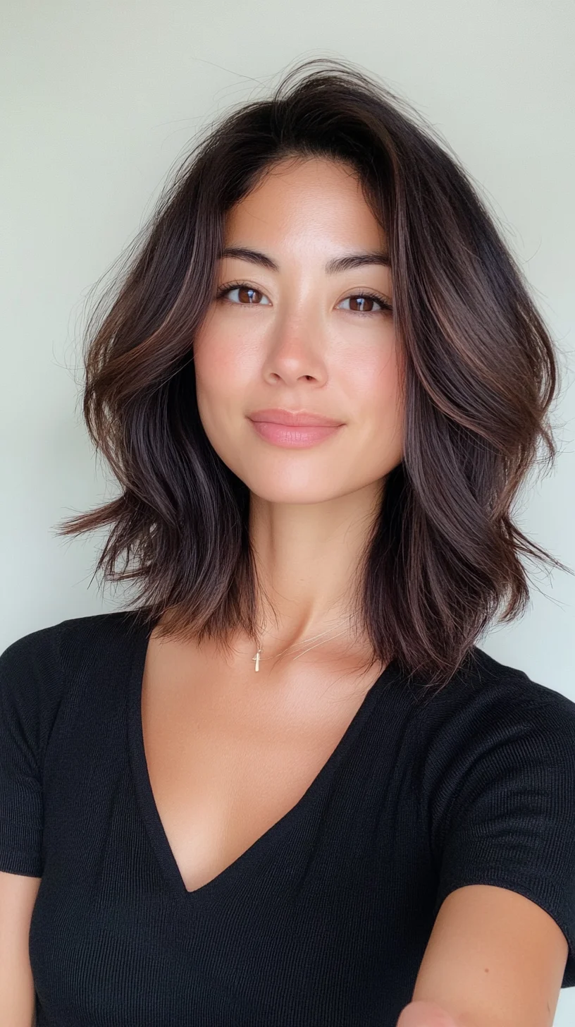 Effortlessly Chic: The Modern Textured Bob for a Fresh Look