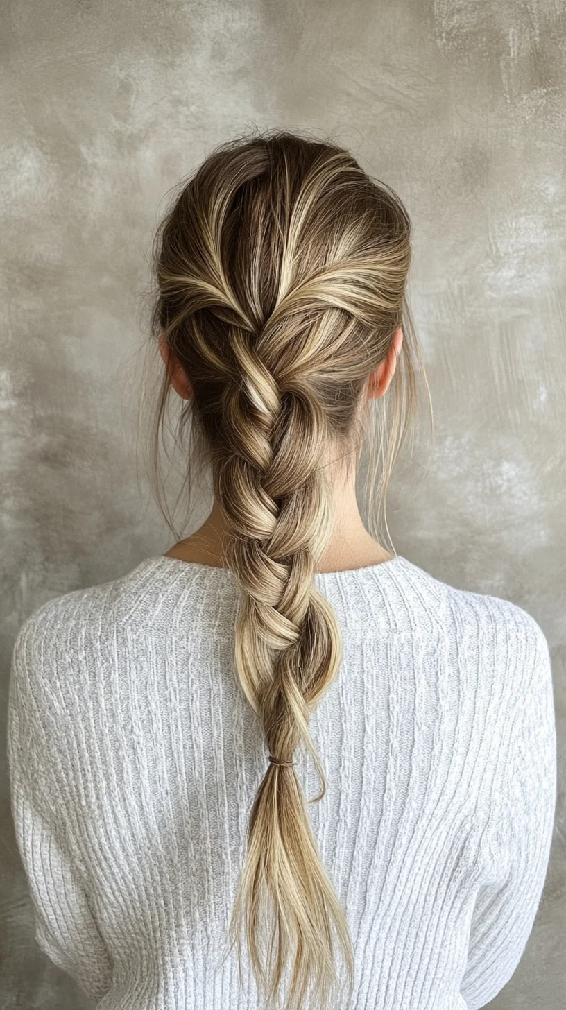 Effortlessly Chic: The Perfect Low Braided Ponytail for Any Occasion