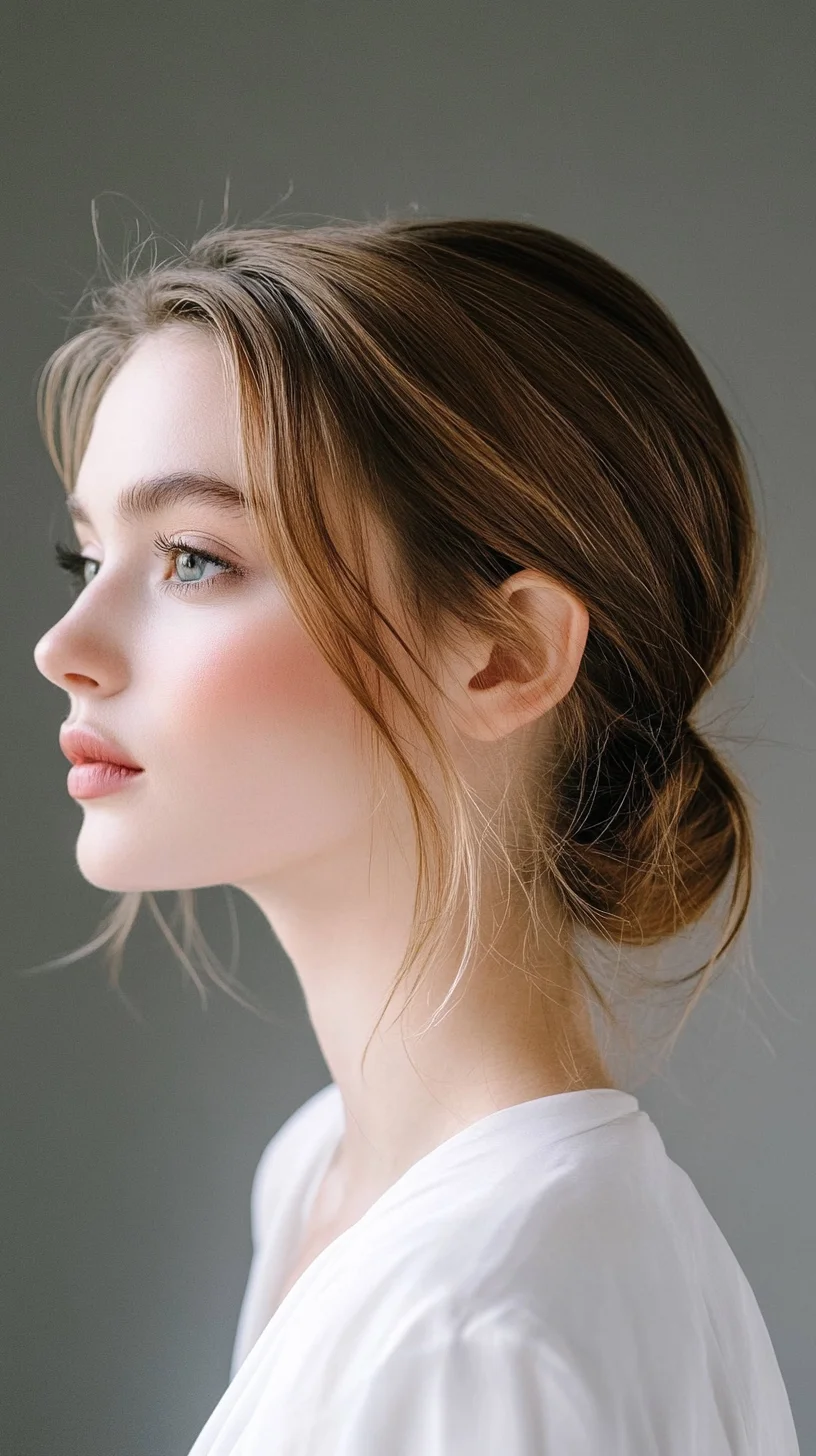 Effortlessly Chic: The Perfect Low Bun for Any Occasion