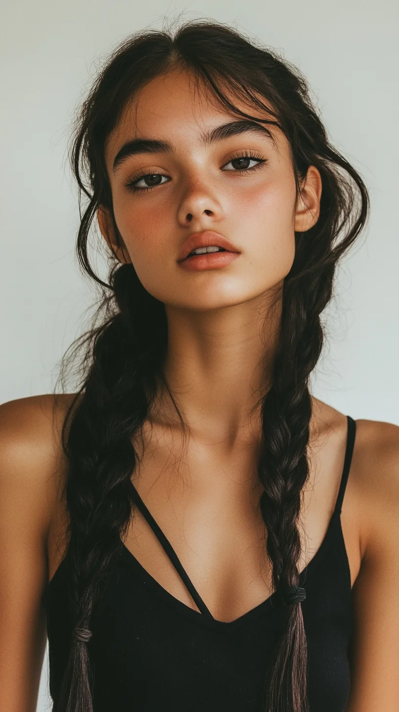 Effortlessly Chic: The Perfectly Messy Braided Hairstyle for Any Occasion