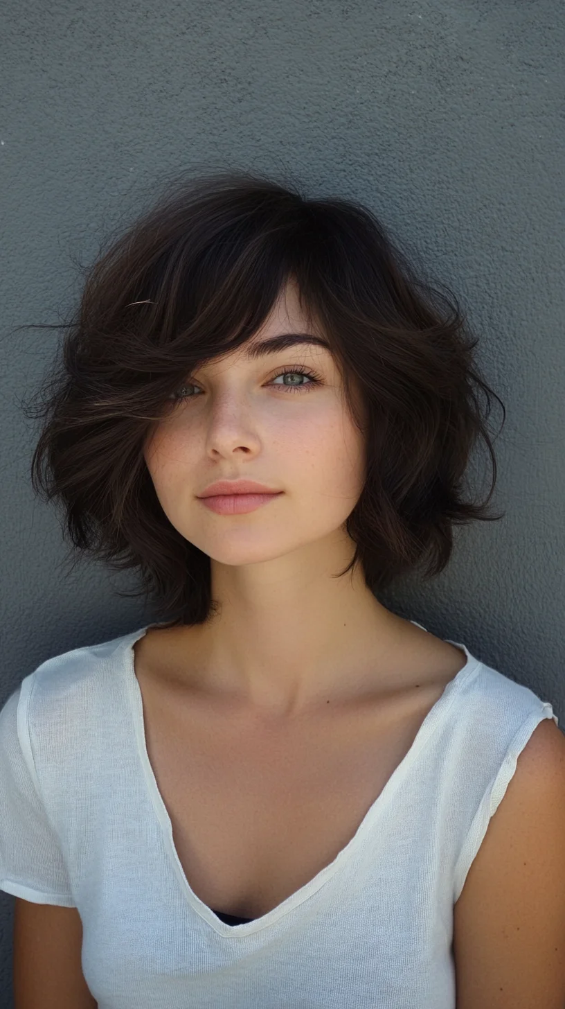 Effortlessly Chic: The Textured Lob for a Modern Vibe