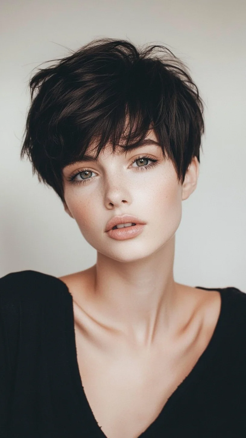 Effortlessly Chic: The Textured Pixie Cut for a Modern Look