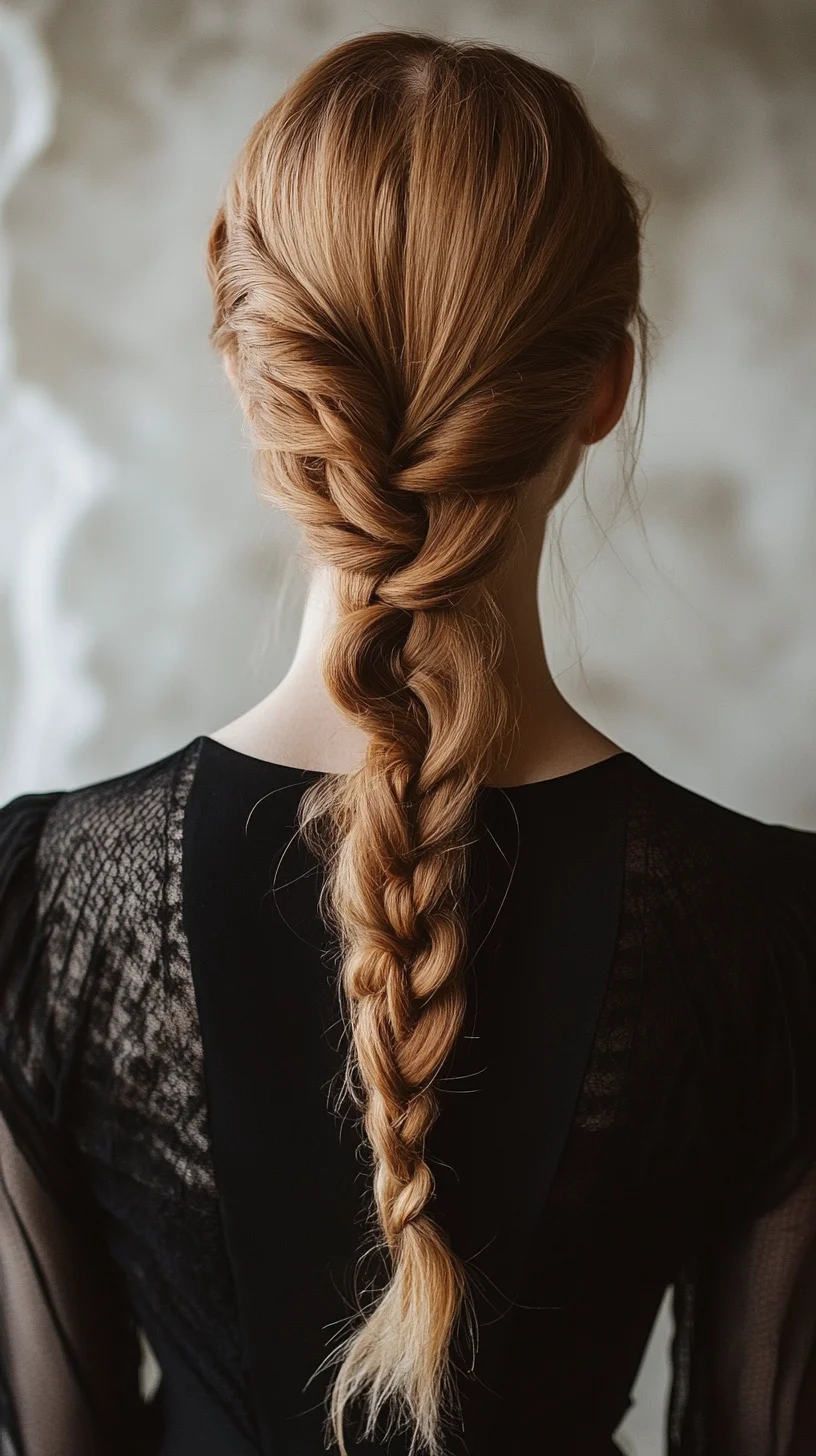 Effortlessly Chic: The Trendy Twisted Braid for Every Occasion