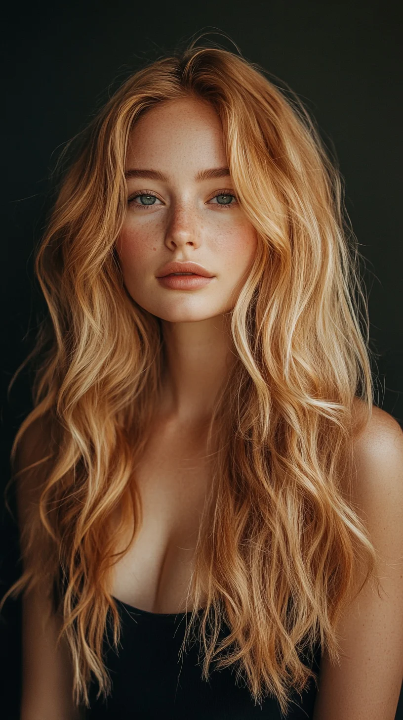 Effortlessly Glamorous Beachy Waves for a Chic, Natural Look