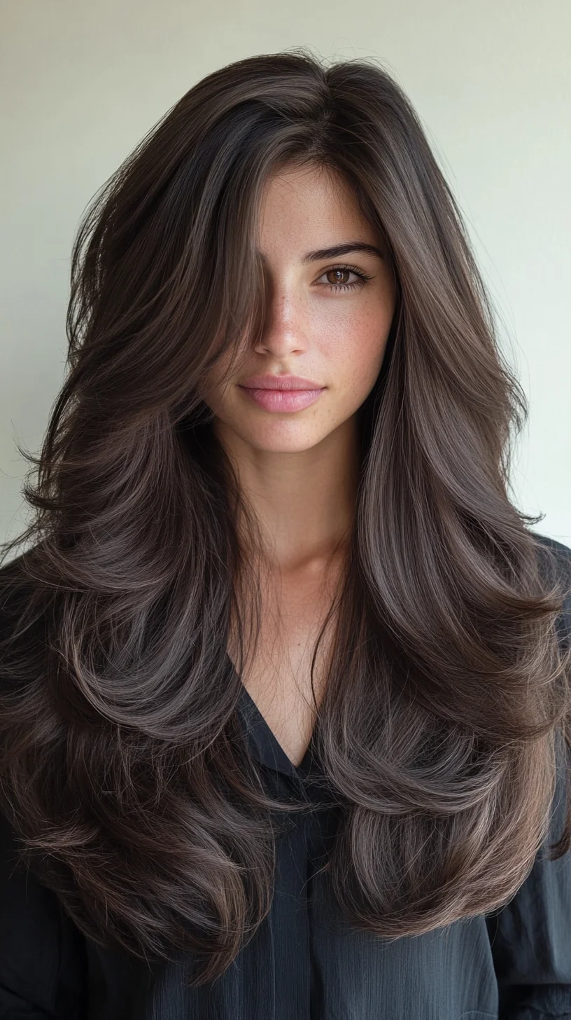 Effortlessly Glamorous Layers for Voluminous, Luscious Locks