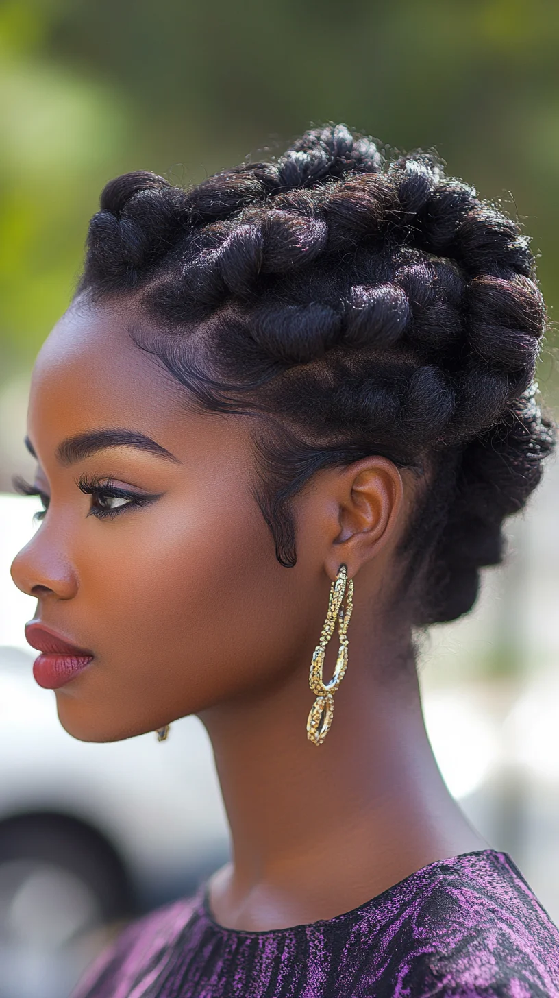 Elegant Bantu Knots: A Timeless Style for Effortless Sophistication