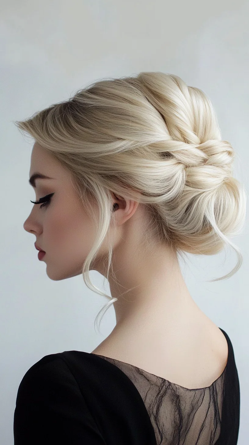 Elegant Braided Chignon: The Perfect Updo for Any Occasion