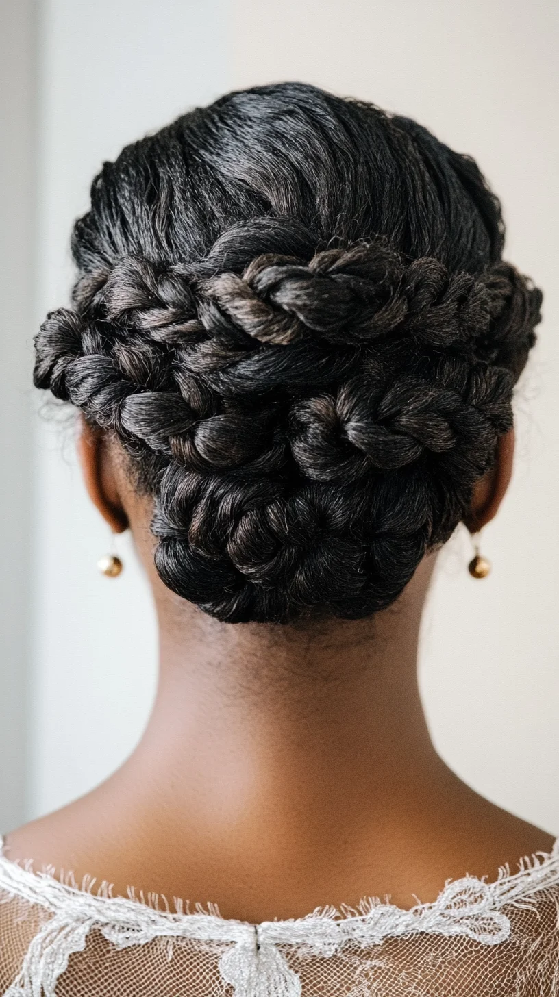 Elegant Braided Updo: A Timeless Style for Any Occasion