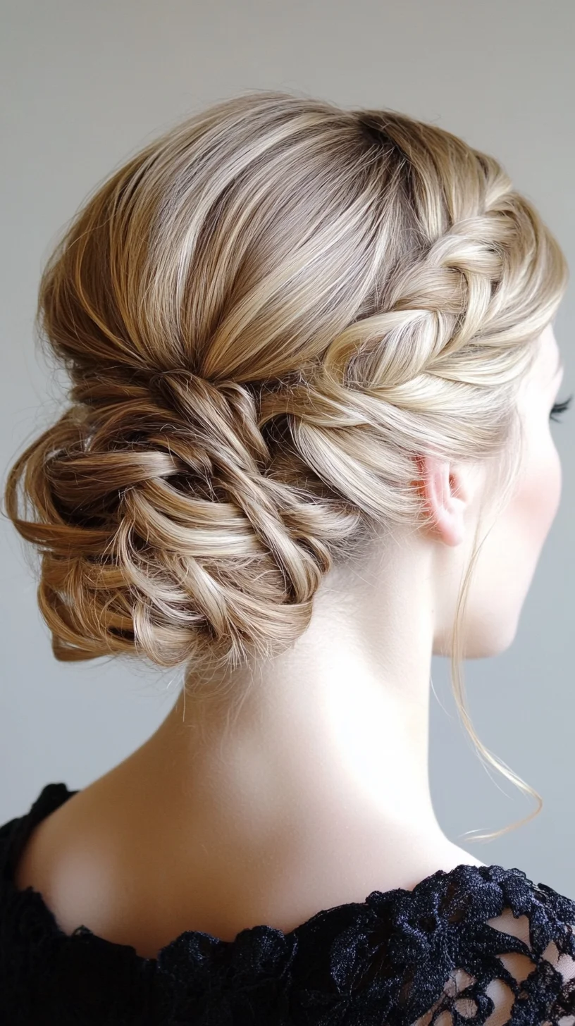 Elegant Braided Updo: Perfect for Any Formal Occasion