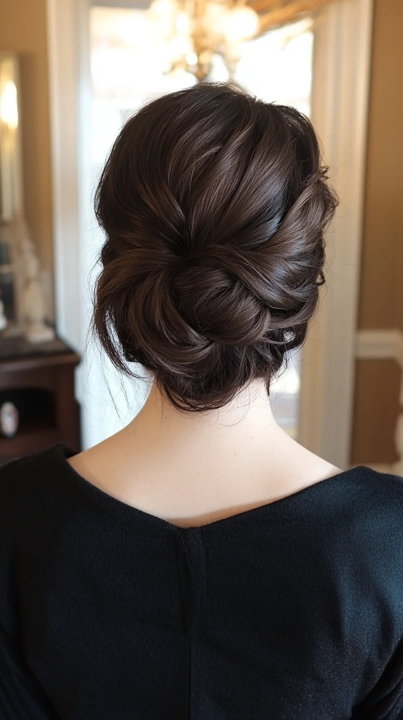 Elegant Chignon: A Classic and Effortless Updo for Every Occasion