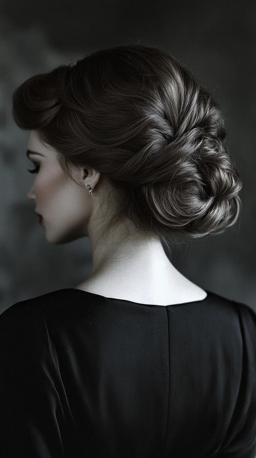 Elegant Chignon: The Timeless Updo for Effortless Sophistication