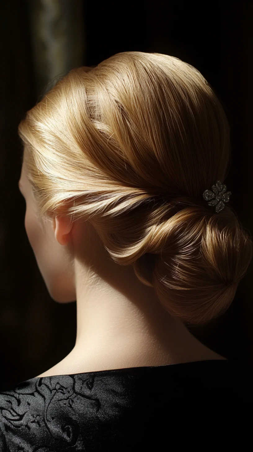 Elegant Chignon: Timeless Sleek Sophistication for Any Occasion