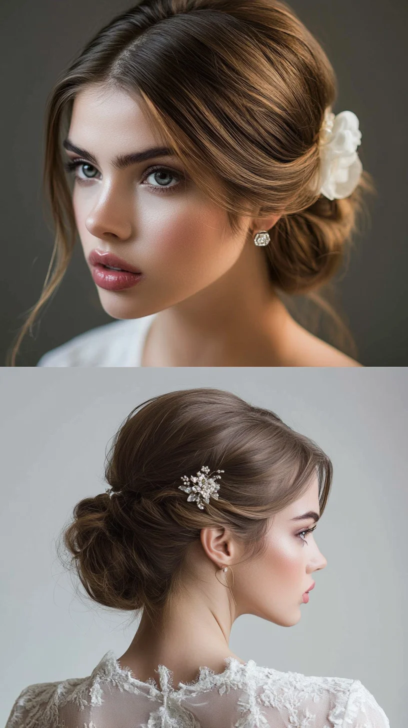 Elegant Low Chignon: The Timeless Updo for Effortless Sophistication