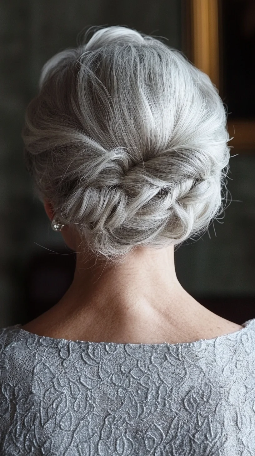 Elegant Twisted Updo: A Timeless Look for Every Occasion