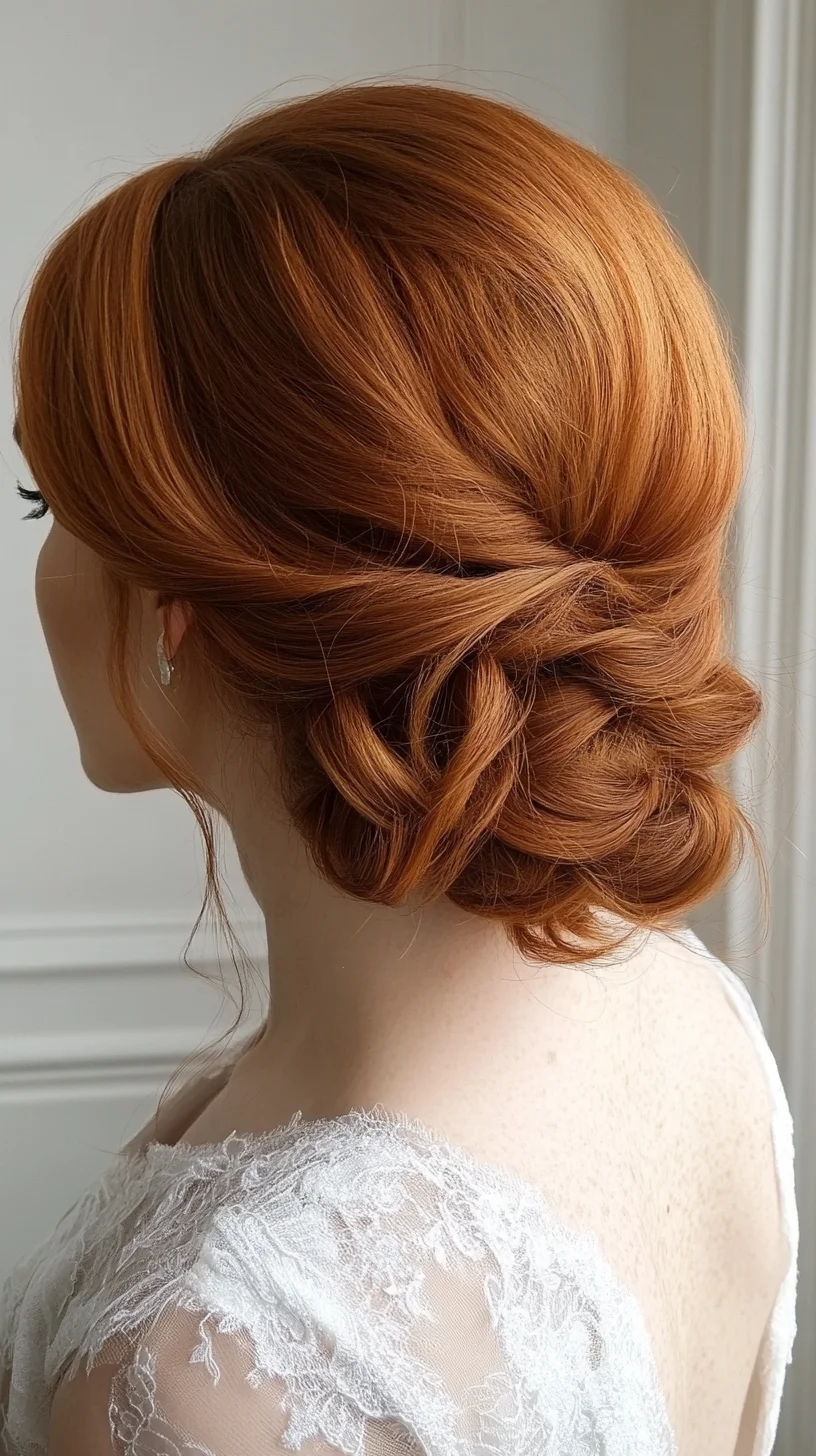 Elegant Twisted Updo: Perfect for a Romantic, Effortless Look