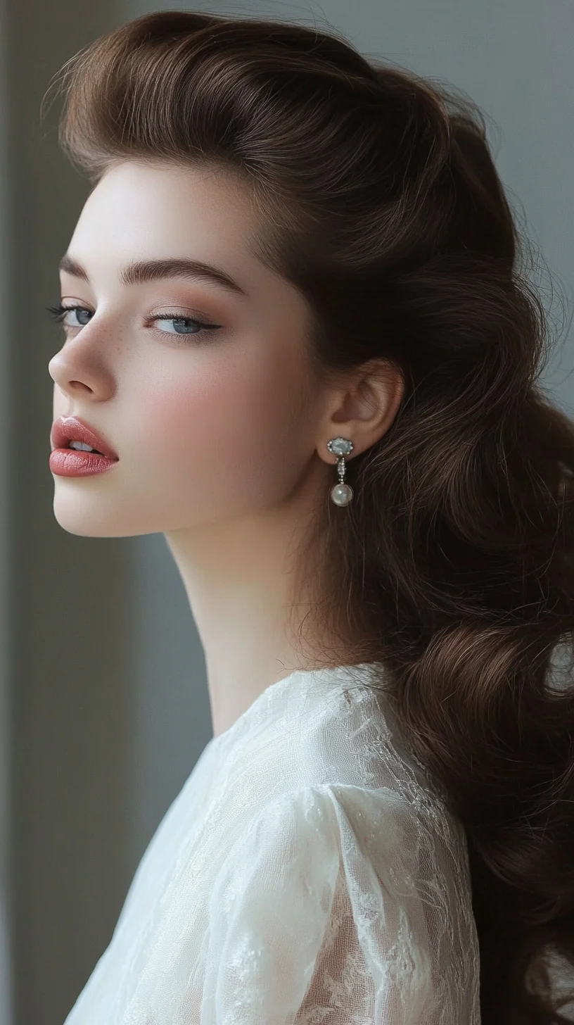 Elevate Your Look: Timeless Glamour with Elegant Vintage Waves