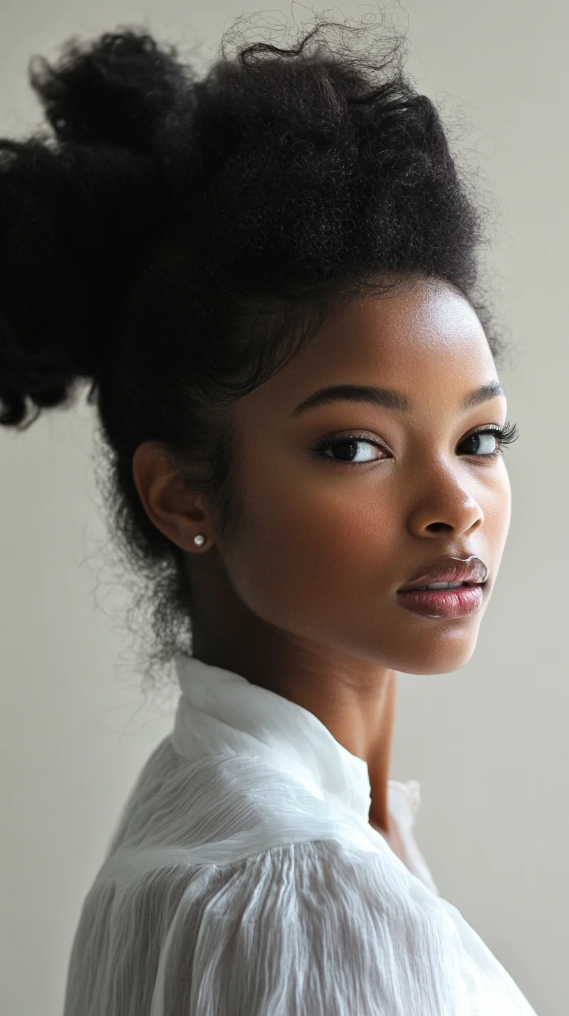 Embrace Natural Volume: The Effortlessly Chic Puff Hairstyle