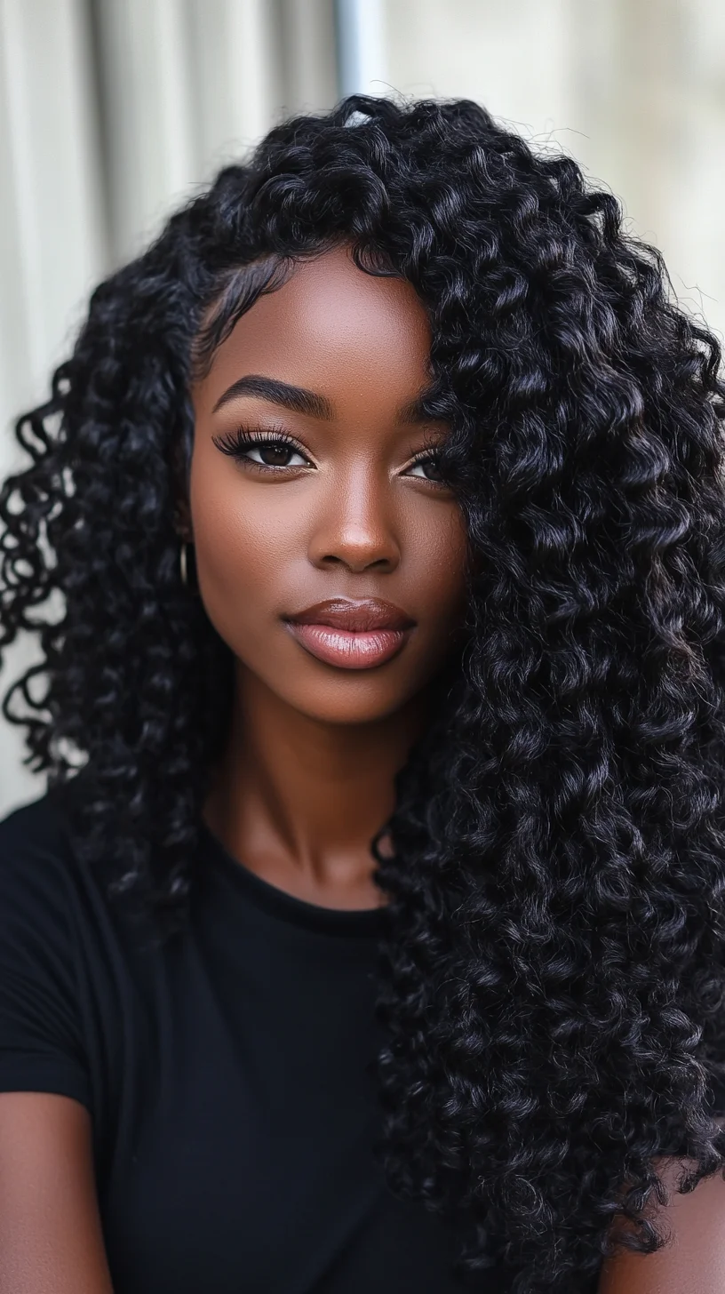 Embrace the Elegance of Defined Curls: A Timeless Style Statement