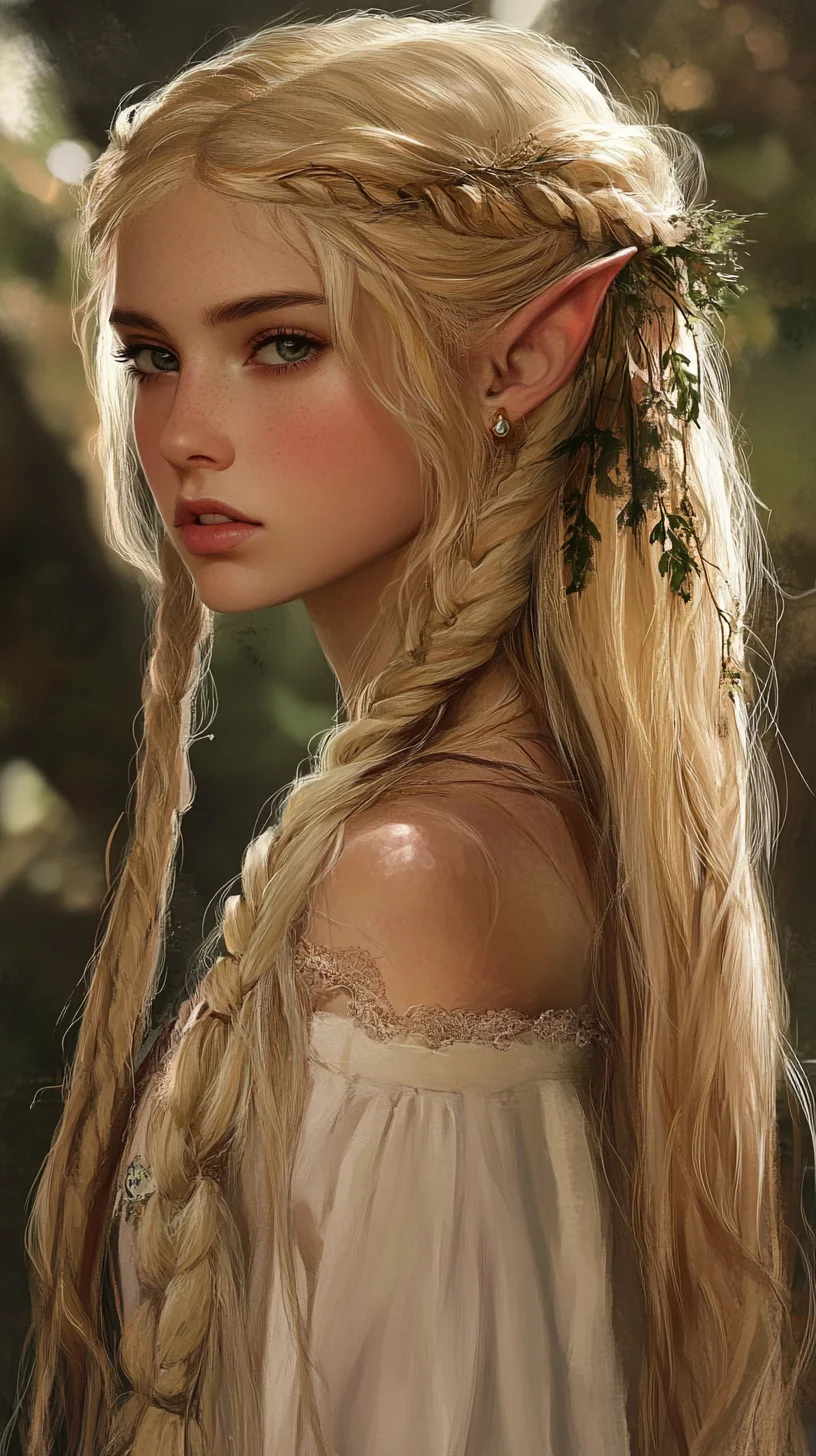 Enchanting Braided Updo: A Fairytale-Inspired Elegance