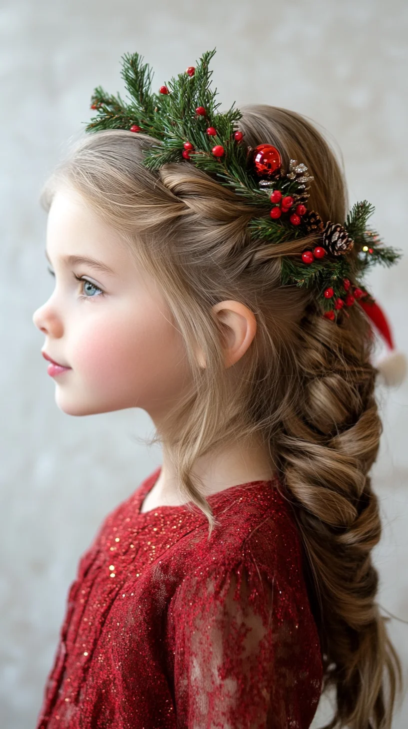 Enchanting Holiday Braids: A Festive Twist for Winter Celebrations