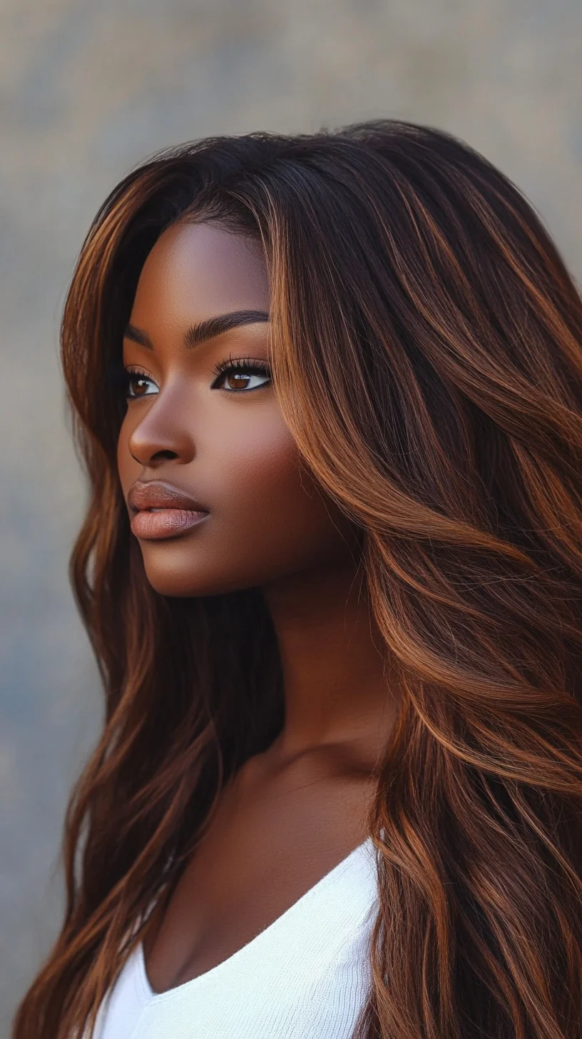 Luxurious Loose Waves with Sun-Kissed Highlights for Ultimate Glam