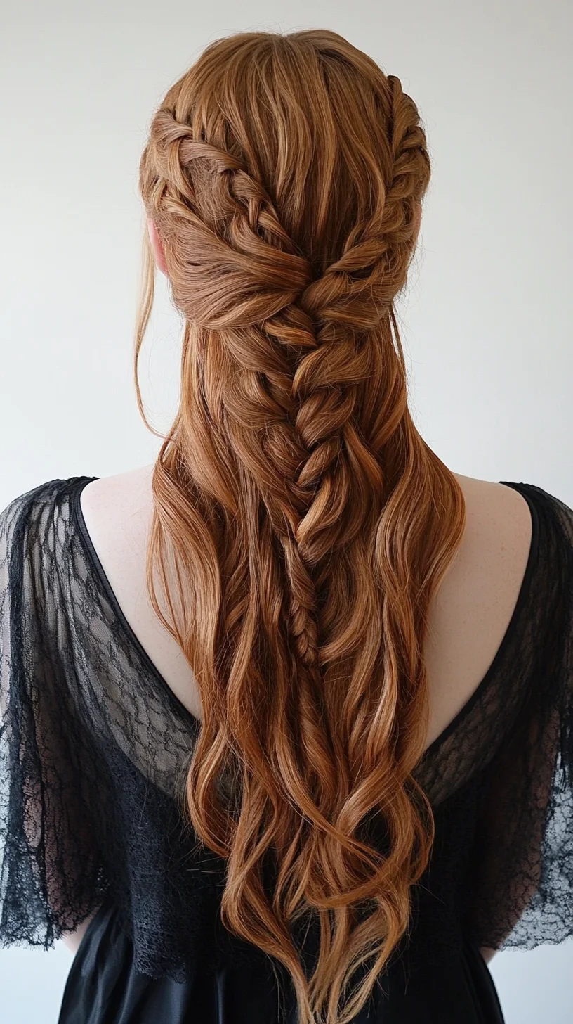 Romantic Braided Tresses: The Perfect Blend of Elegance and Playfulness