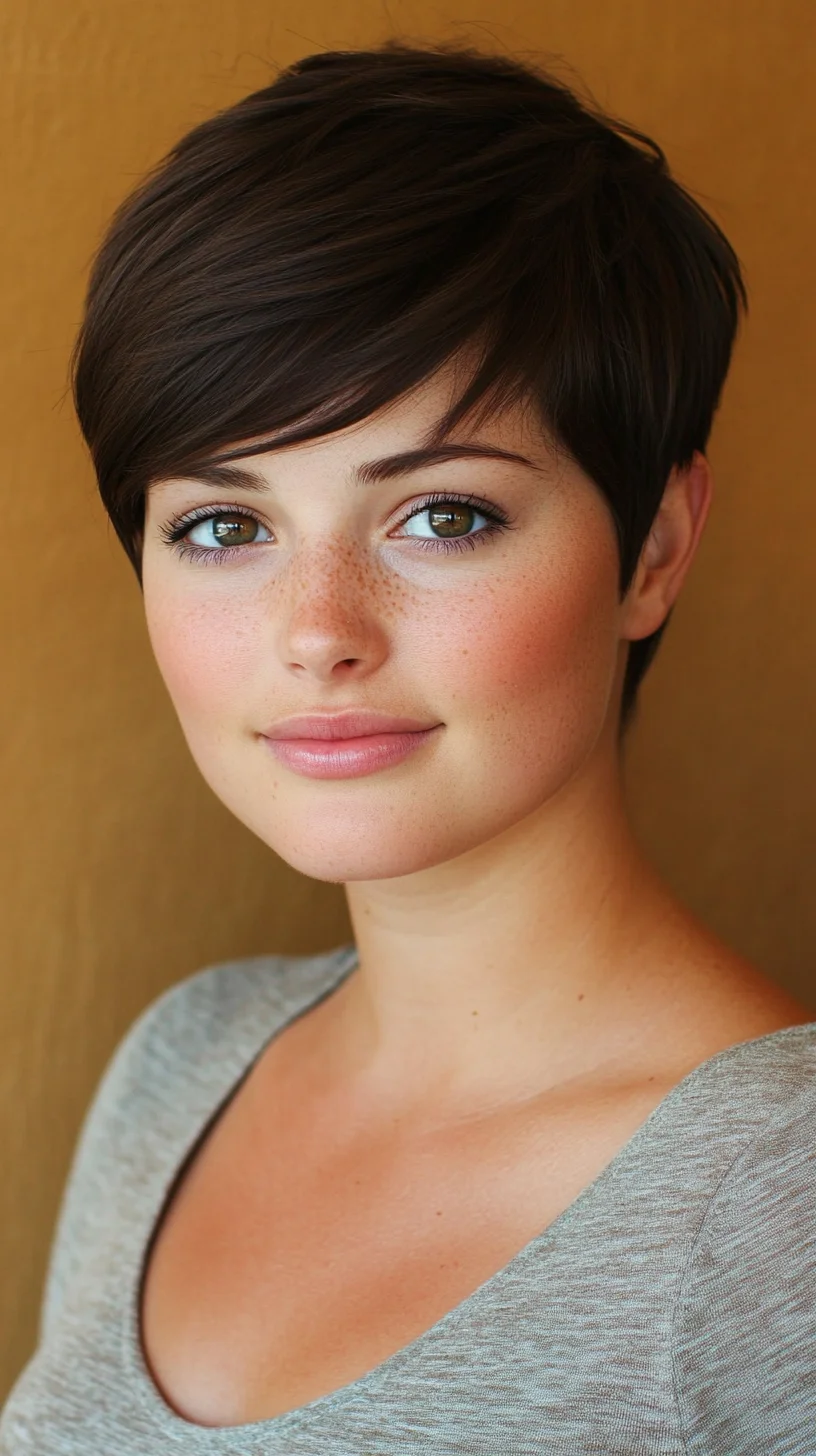 Sleek and Chic: The Modern Textured Pixie Cut