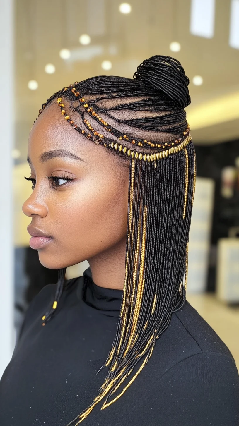 Stunning Beaded Passion Twist: Elegance Meets Protective Style